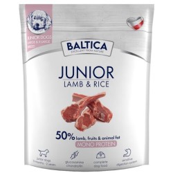 BALTICA NUTRACEUTIC Hypoallergenic Junior Lamb and Rice dla szczeniąt ras dużych 6 kg