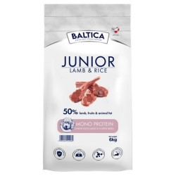 BALTICA NUTRACEUTIC Hypoallergenic Junior Lamb and Rice dla szczeniąt ras dużych 1 kg