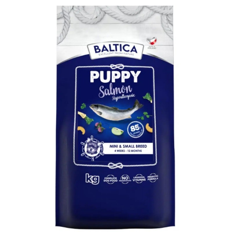 BALTICA EXCELLENT Puppy Salmon Hypoallergenic dla szczeniąt małych ras 3 kg