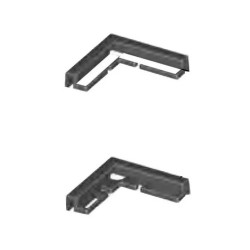 AQUAEL Narożnik krewetkarium 4 szt.