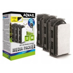 AQUAEL Versamax FZN Mini Standard - wkład do filtra 3 szt.