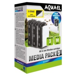 AQUAEL Versamax FZN Mini Standard - wkład do filtra 3 szt.