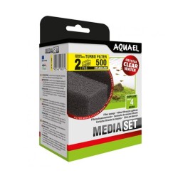 AQUAEL Wkład gąbkowy Turbo 500 (2 szt.)