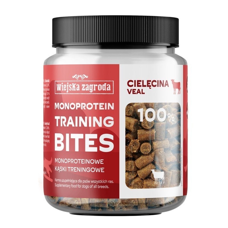 WIEJSKA ZAGRODA PIES Przysmak Treningowy Kąski Monoproteinowe Cielęcina 150g
