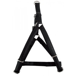 ZOLUX Szelki regulowane Mac Leather Czarne 15mm