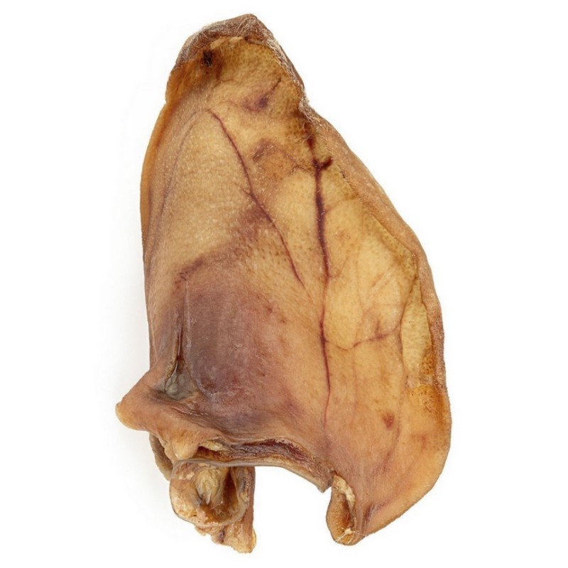 SNACK STAR Uszy wołowe jasne-naturalne 20-30g - 15 cm