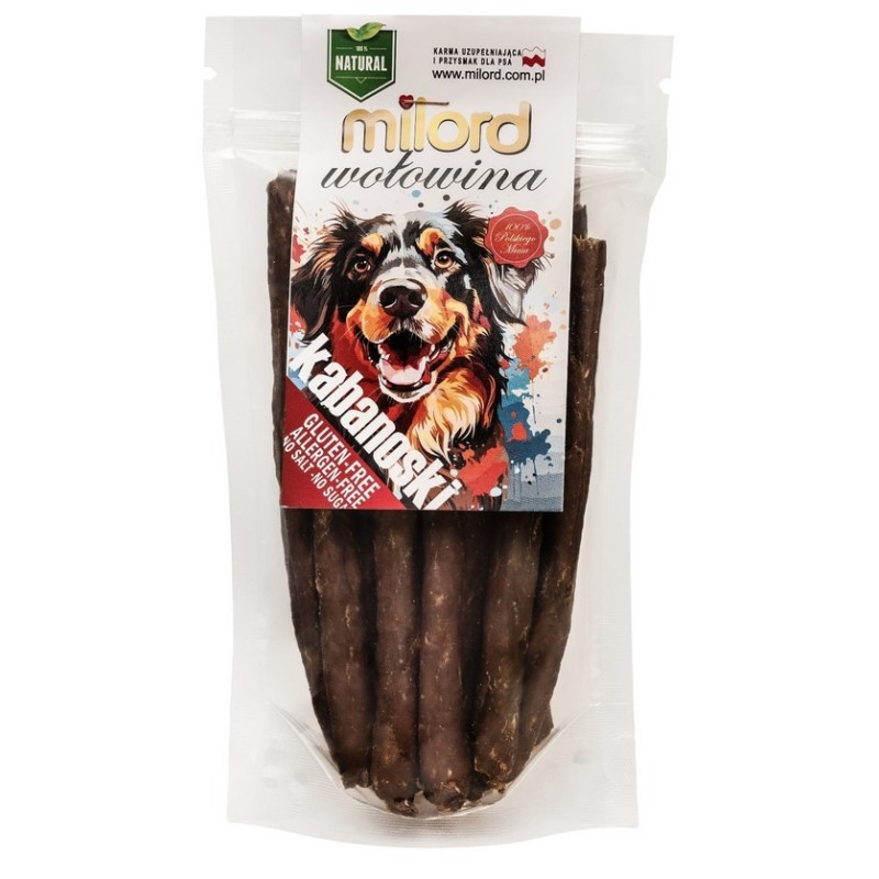 MILORD Kabanoski z wołowiny 80g