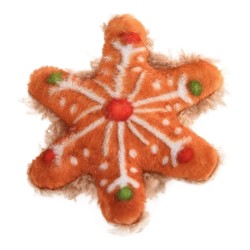 BARRY KING Zabawka dla kota śnieżynka, piszcząca 7 x 6 cm