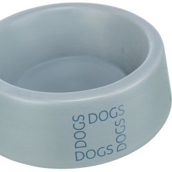 TRIXIE Miska dla psa ceramiczna 1 l/20 cm - szaro/niebieska