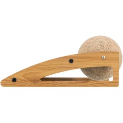 TRIXIE Drapak rampa z piłką dla kota 40 x 17 x 20 cm