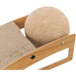 TRIXIE Drapak rampa z piłką dla kota 40 x 17 x 20 cm