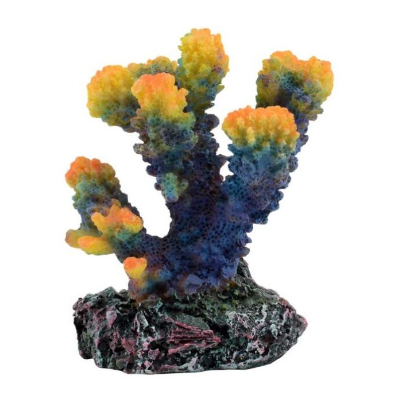 AQUA NATURA Dekoracja akwarystyczna koralowiec - granatowy