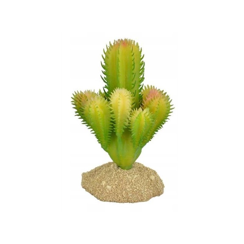 TERRA NATURA Dekoracja terrarystyczna kaktus na podstawce 7cm
