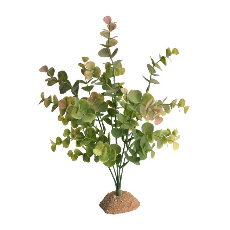 TERRA NATURA Dekoracja terrarystyczna krzew 20cm - czerwony