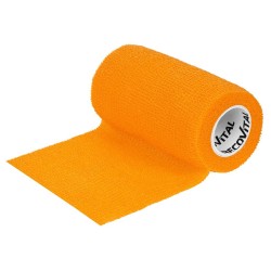 Bandaż kohezyjny 10 cm x 4,5m pomarańczowy 1 sztuka