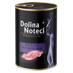 DOLINA NOTECI Premium dla kota - Bogata w królika 12x 400g