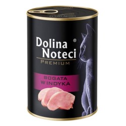 DOLINA NOTECI Premium dla kota - Bogata w indyka 12x 400g