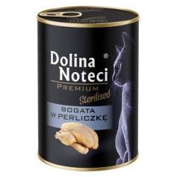 DOLINA NOTECI Premium dla kota sterylizowanego - Bogata w perliczkę 400g