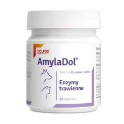 DOLFOS Amyladol - Enzymy trawienne 90tabl. (dla psów i kotów)