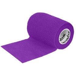 Bandaż kohezyjny 7,5 cm x 4,5m fioletowy GORZKI 1 sztuka