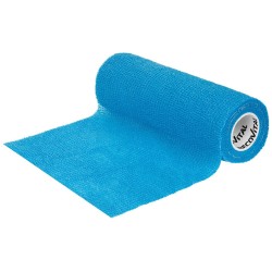 Bandaż kohezyjny 15 cm x 4,5m niebieski 1 sztuka
