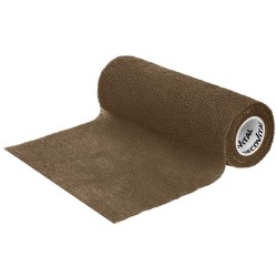 Bandaż kohezyjny 15 cm x 4,5m brązowy 1 sztuka