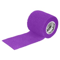 Bandaż kohezyjny 5 cm x 4,5m fioletowy GORZKI 1 sztuka