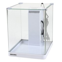 AQUA NOVA Akwarium NANO 14L LED filtr i oświetlenie Biały