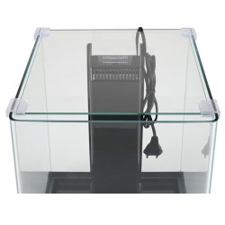 AQUA NOVA Akwarium NANO 21L LED filtr i oświetlenie Czarny