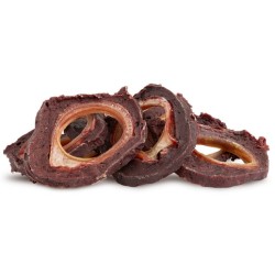 HAU MIAU Pausesnack przysmak dla psa krążki wołowe z tchawicą 500g