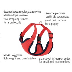 DINGO Szelki Bezuciskowe z dwupaskową regulacją - Leopard XS