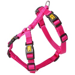 DINGO Szelki GUARD ENERGY 4 klamry - różowe M