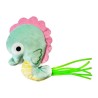 FARM COMPANY Pluszowa Zabawka Konik Morski dla Kota z Kocimiętką