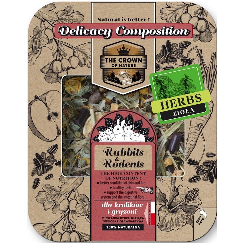 NATURAL-VIT Korona Natury Mieszanka - Delicja ziołowa 250g