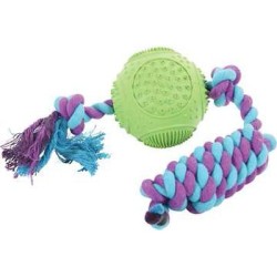 ZOLUX Piłka kauczukowa ze sznurem 7,5cm