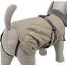 TRIXIE Plaszczyk Rouen 2w1 dla mopsów i buldogów - beżowy 38 cm