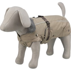 TRIXIE Plaszczyk Rouen 2w1 dla mopsów i buldogów - beżowy 48 cm