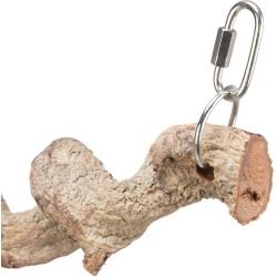 TRIXIE Żerdź, Grzęda podwieszana dla ptaków, dragon wood 36 cm / śr. 25 mm