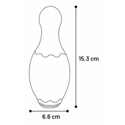 FLAMINGO Kręgiel na przysmaki PUPPY 15cm - róż