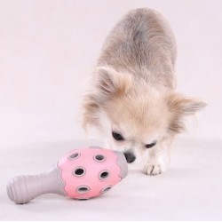 FLAMINGO Kręgiel na przysmaki PUPPY 15cm - róż