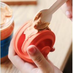 PET DREAM HOUSE Zabawka gumowa Geo-Hex - czerwona