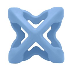 PET DREAM HOUSE Zabawka gumowa Geo-Astro Rolly - błękitna