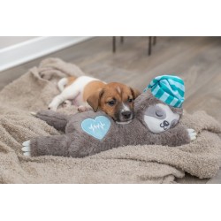 TRIXIE Junior Leniwiec pluszowa zabawka dla szczeniąt z biciem serca - 34 cm