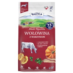 BALTICA Smaki Regionów Wołowina z warzywami XS/S 12 kg