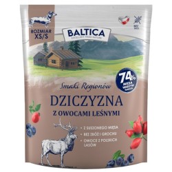BALTICA SMAKI REGIONÓW Dziczyzna z owocami leśnymi XS/S 12 kg