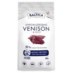 BALTICA NUTRACEUTIC Hypoallergenic Venison and Rice XS/S 3 kg