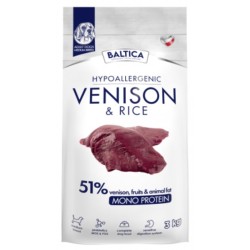 BALTICA NUTRACEUTIC Hypoallergenic Venison and Rice M 3 kg