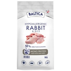 BALTICA NUTRACEUTIC Hypoallergenic Rabbit and Rice XS/S 1 kg