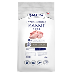 BALTICA NUTRACEUTIC Hypoallergenic Rabbit and Rice XS/S 6 kg