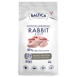 BALTICA NUTRACEUTIC Hypoallergenic Rabbit and Rice M 3 kg